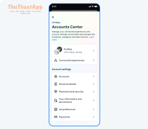 01 ACCOUNTS CENTER MOCK