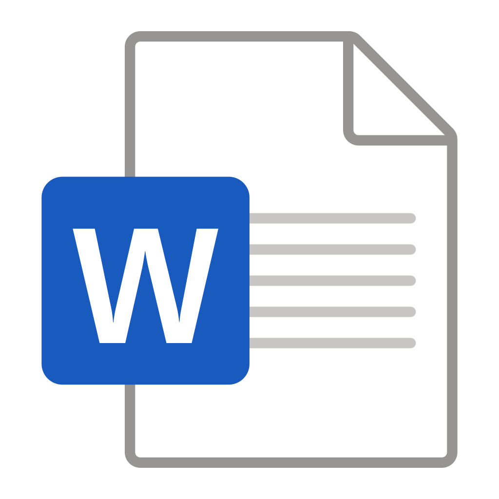 Ví dụ file tài liệu như Word (docx) thường gặp khi gửi qua Zalo