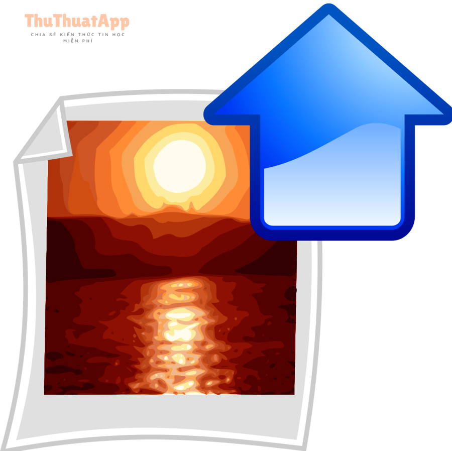 Biểu tượng ảnh và tải lên