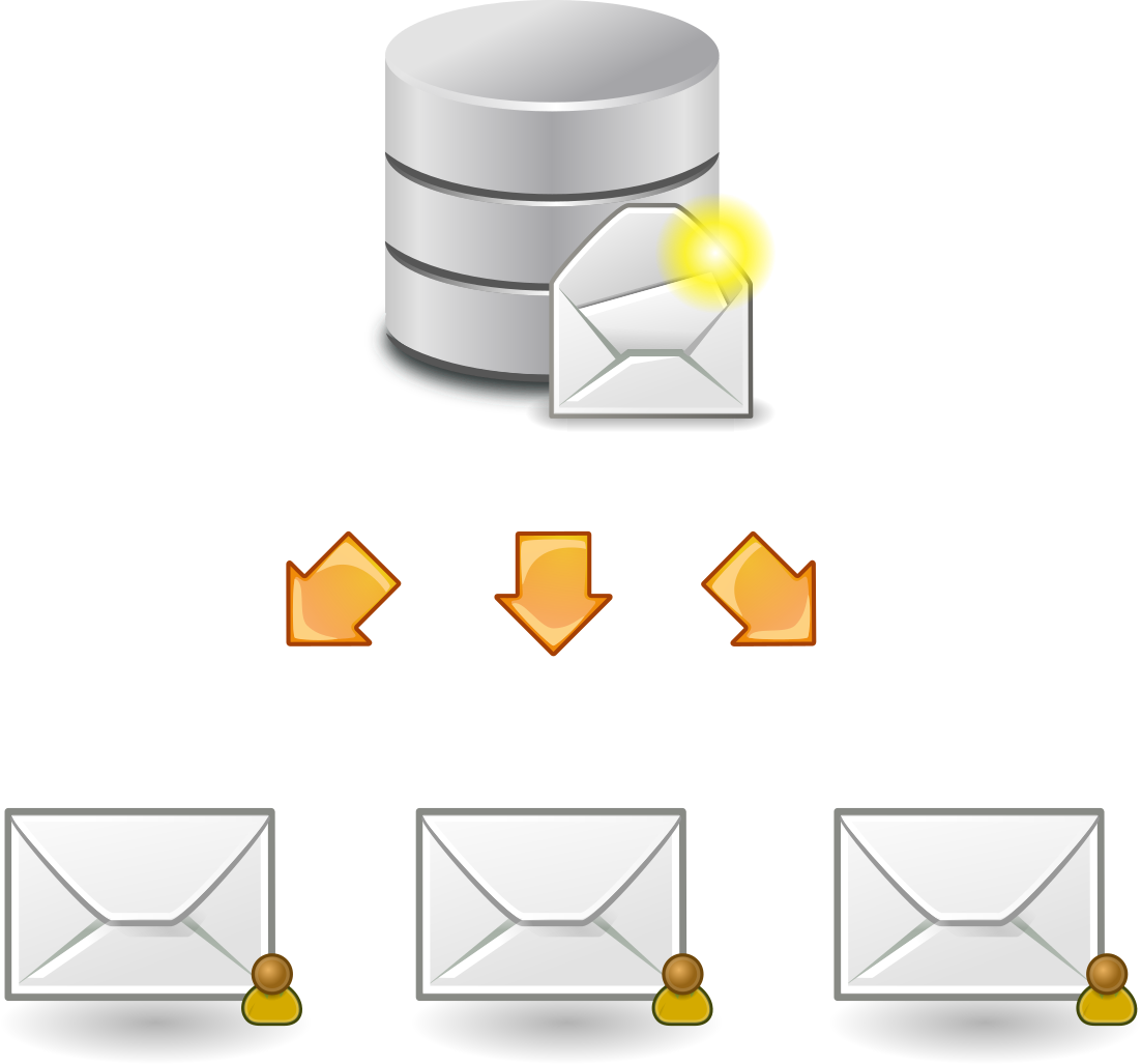 Minh họa email hàng loạt và tự động phân loại