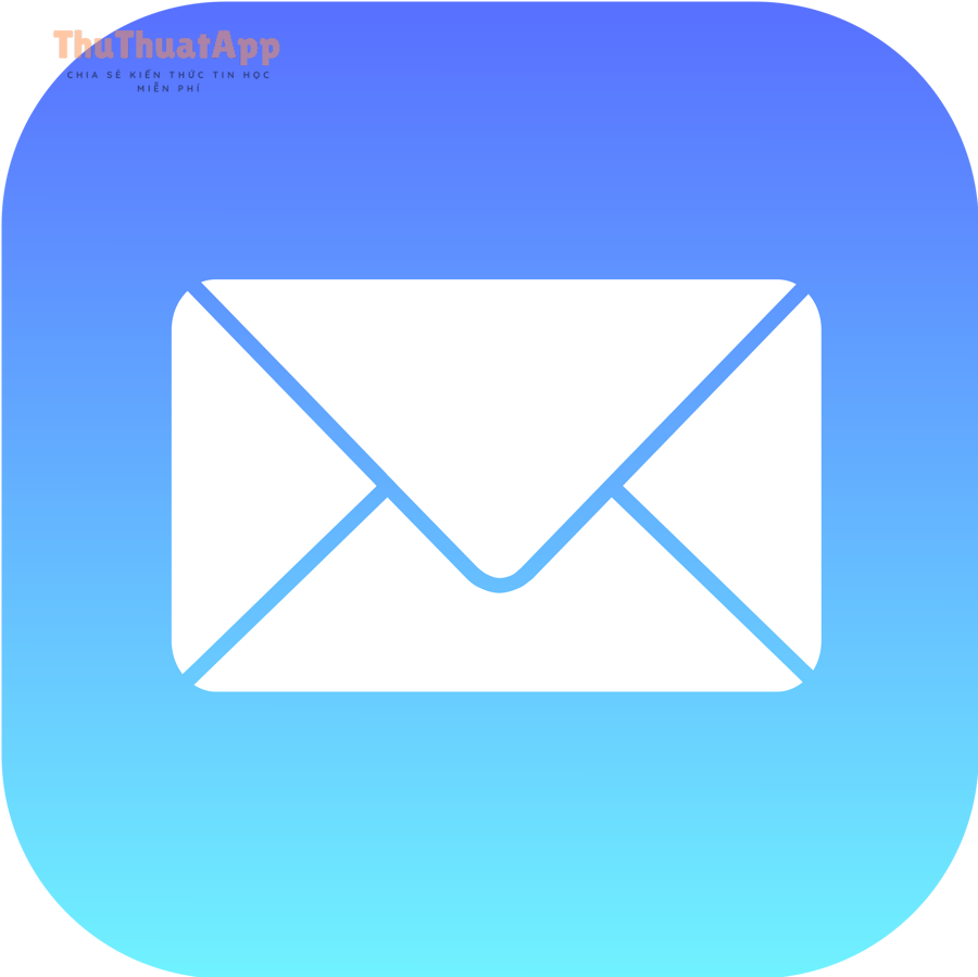 Cách xóa dữ liệu ứng dụng iPhone an toàn, không gỡ cho người mới 11 2048px Mail iOS .svg