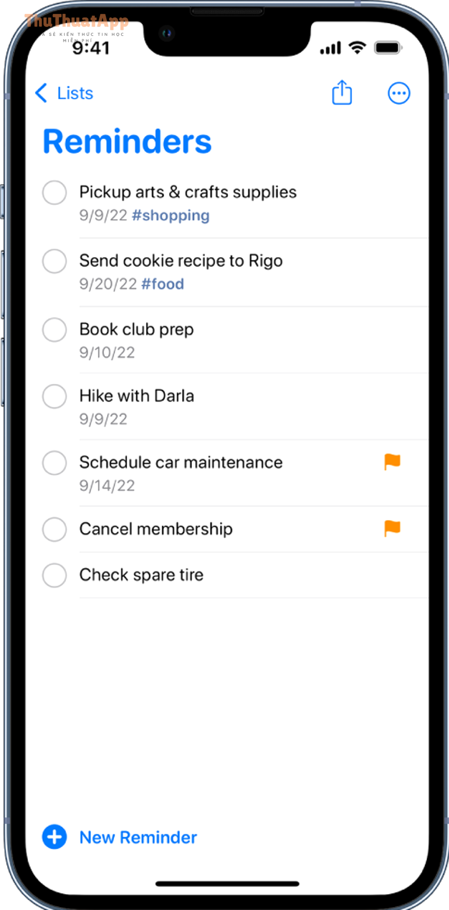 Hướng dẫn chia sẻ danh sách Nhắc việc (Reminders) iPhone cho gia đình 10 3a39d8c09a7102259e2862027fc2c8ba