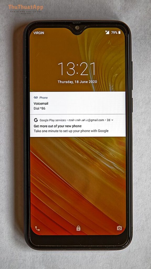 500px Blackview A60 Smartphone Android mobile phone front face lock screen 2