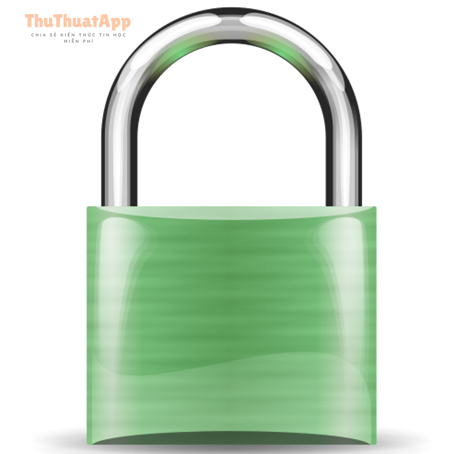 Biểu tượng ổ khóa bảo mật
