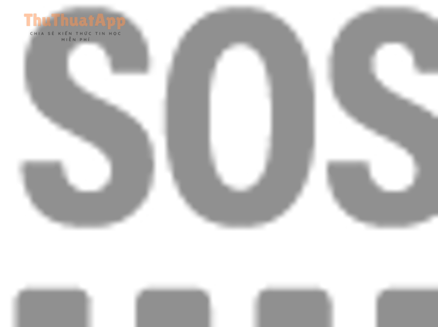 Biểu tượng SOS only