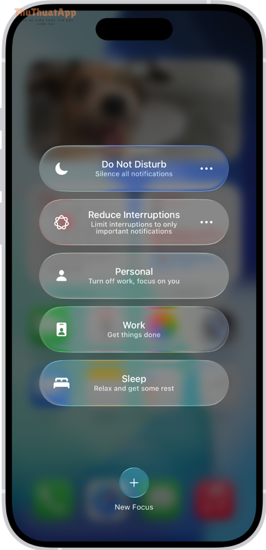 Cách bật Giảm gián đoạn (Reduce Interruptions) để ít bị làm phiền trên iPhone 6 60231d62d3c2513feb34b68b06c5f42b