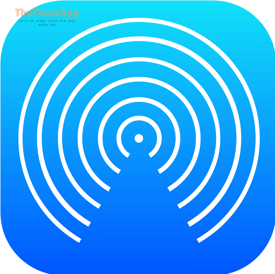 Hướng dẫn dùng AirDrop chuyển ảnh/video nhanh cho user iPhone, thay vì chậm 2 Biểu tượng AirDrop trên iOS