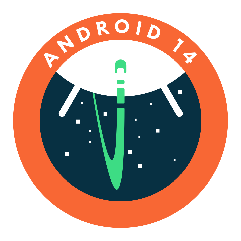 Logo Android minh họa