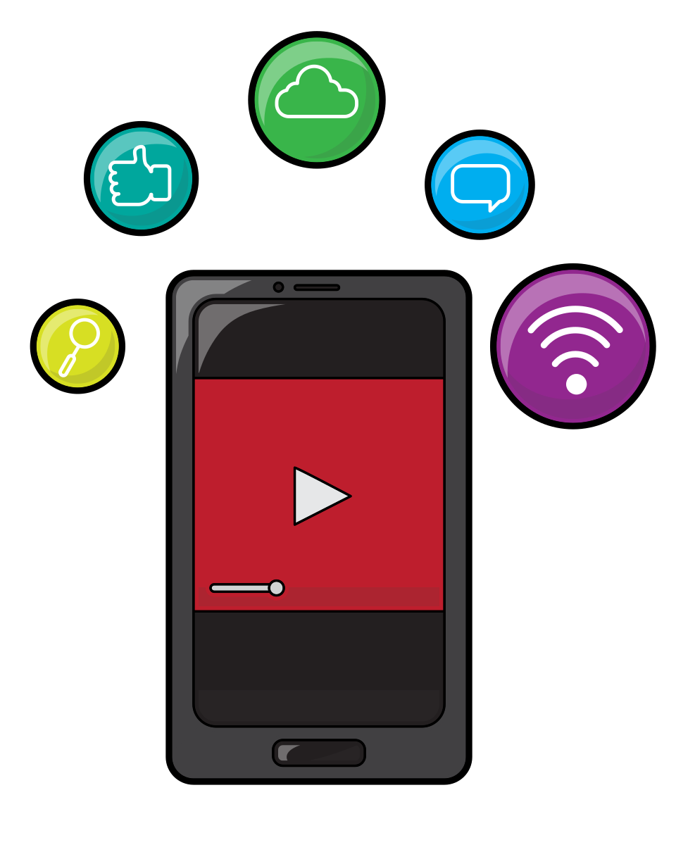 Minh họa ứng dụng nhắn tin trên điện thoại - quản lý nội dung quan trọng bằng thao tác ghim