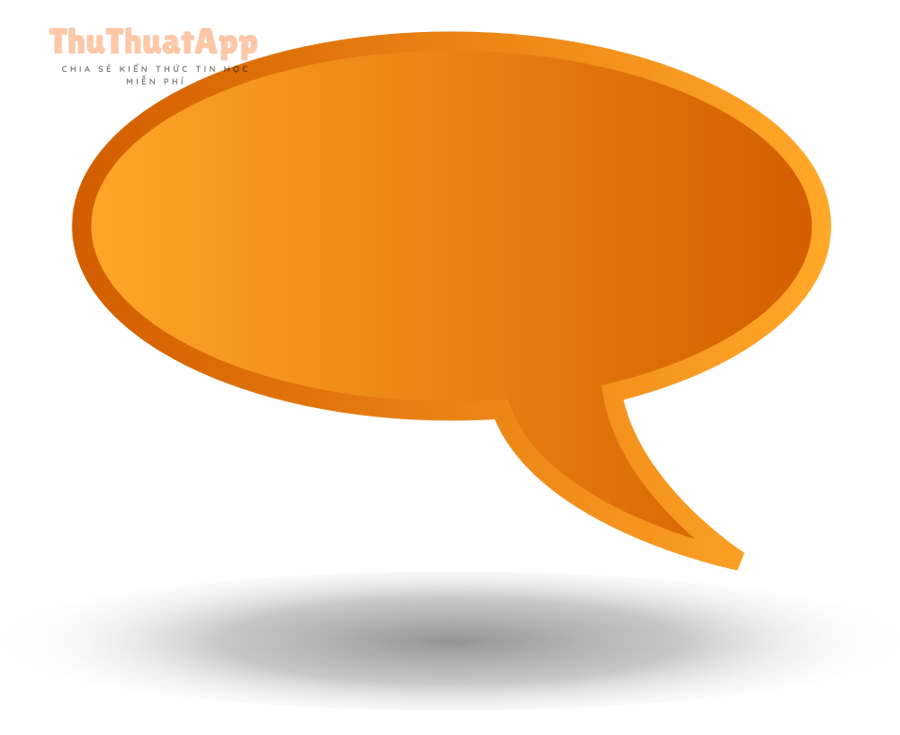 Biểu tượng bong bóng chat