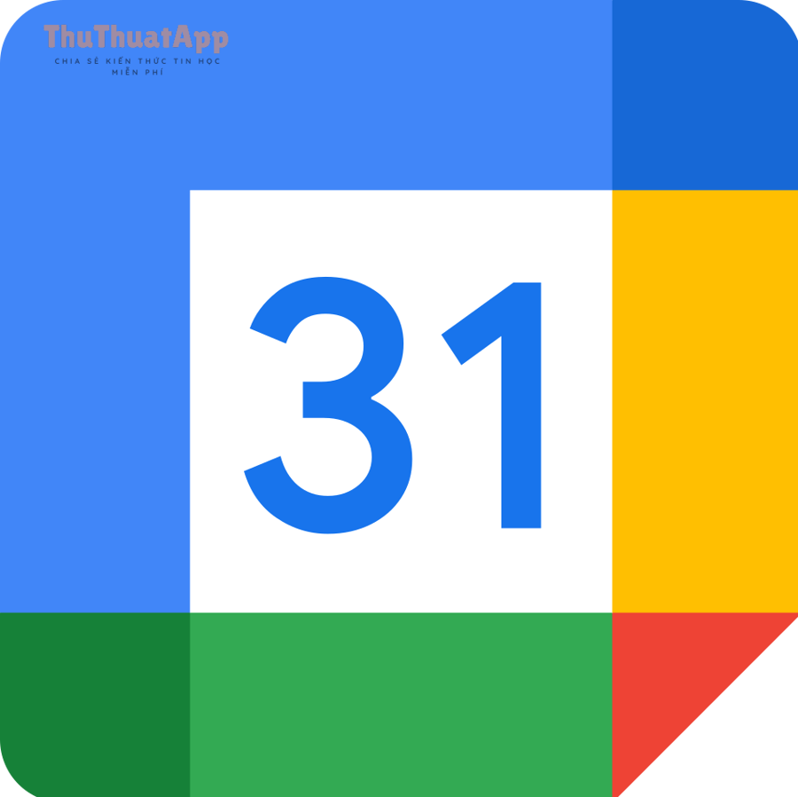 Biểu tượng Google Calendar - đồng bộ lịch Gmail trên Android