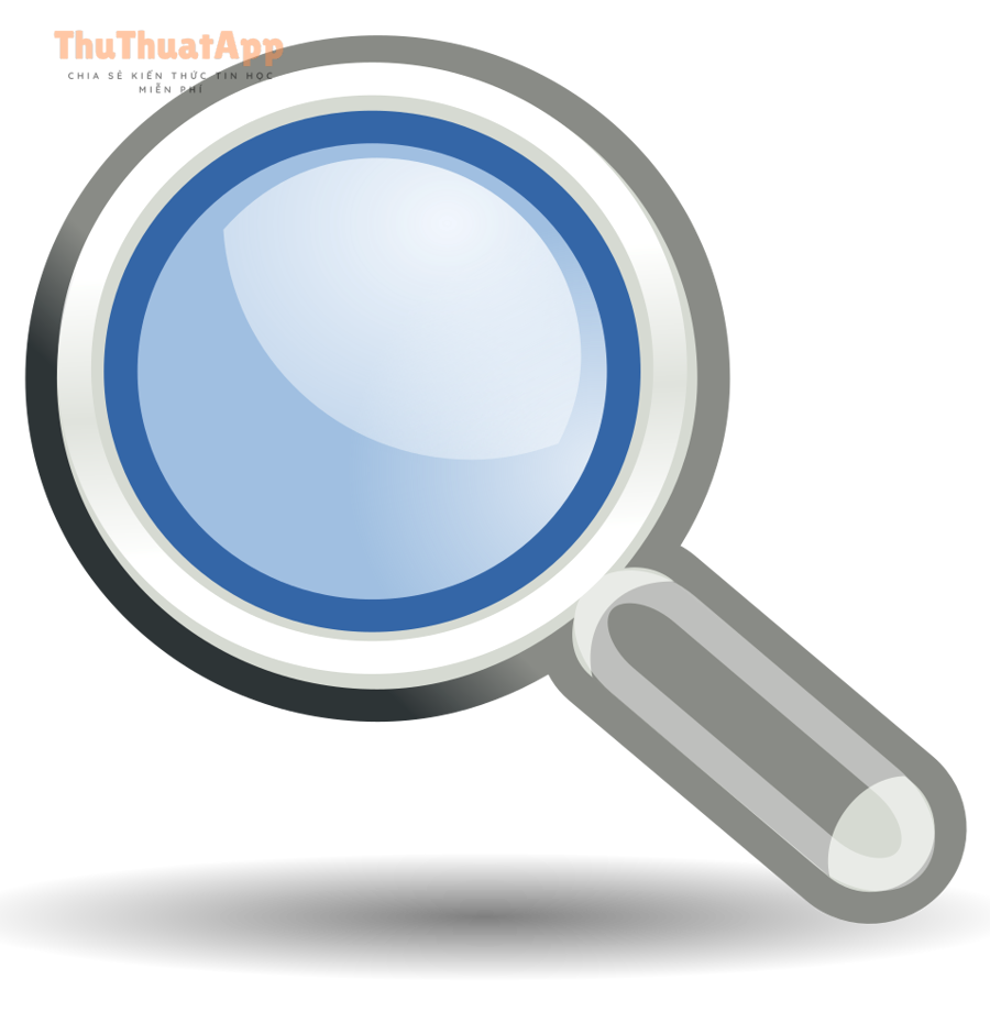 Biểu tượng kính lúp tìm kiếm