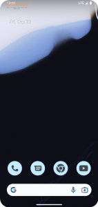 Android 13 screenshot en