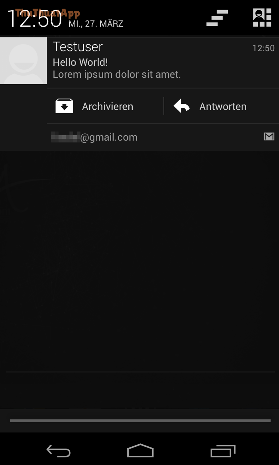 Thanh thông báo Android - minh họa thao tác kéo Quick Settings để đổi người dùng/Guest