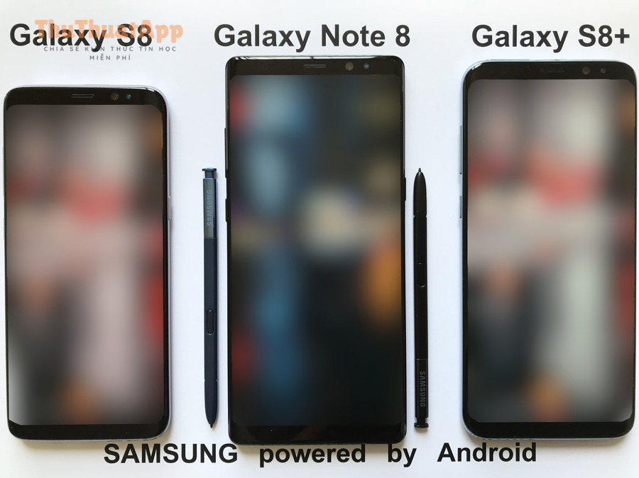 Ảnh minh họa điện thoại Android và concept thay đổi hình nền theo lịch
