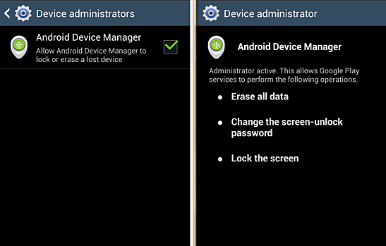 Cách tìm điện thoại Android bị mất: Hướng dẫn chi tiết từ A–Z để định vị, khóa máy và bảo vệ dữ liệu 4 Ảnh minh họa Android Device Manager