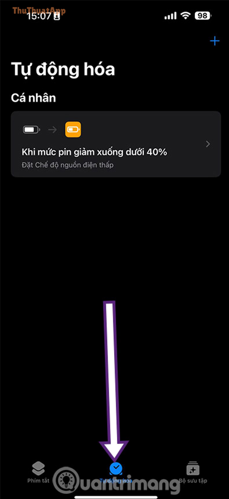 Hướng dẫn bật/tắt NFC iPhone cho người mới: bật và tắt 5 Bat NFC iPhone 15 Pro Max 2