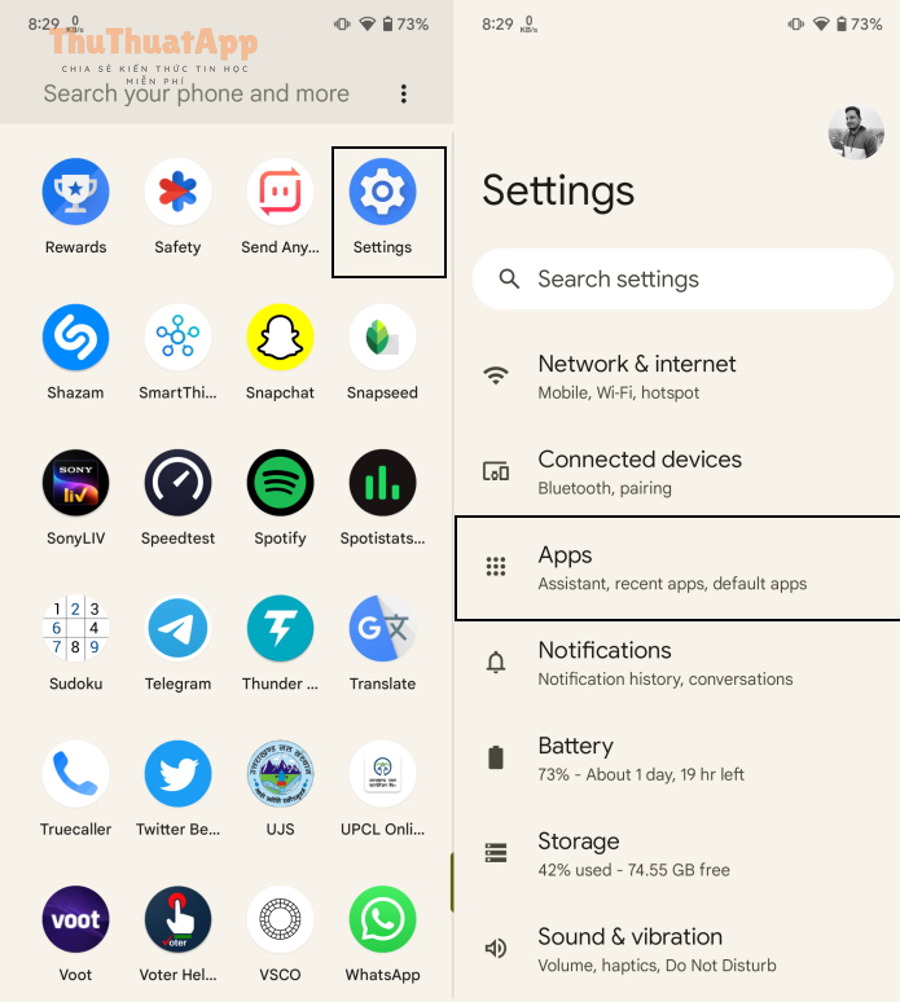 Change Default Phone App 1