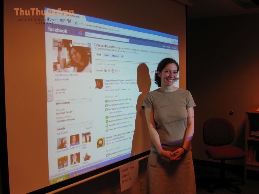 Minh họa cài đặt quyền riêng tư Facebook