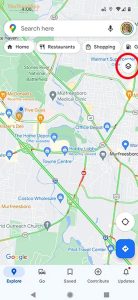 Google Maps Traffic Layers Mobile