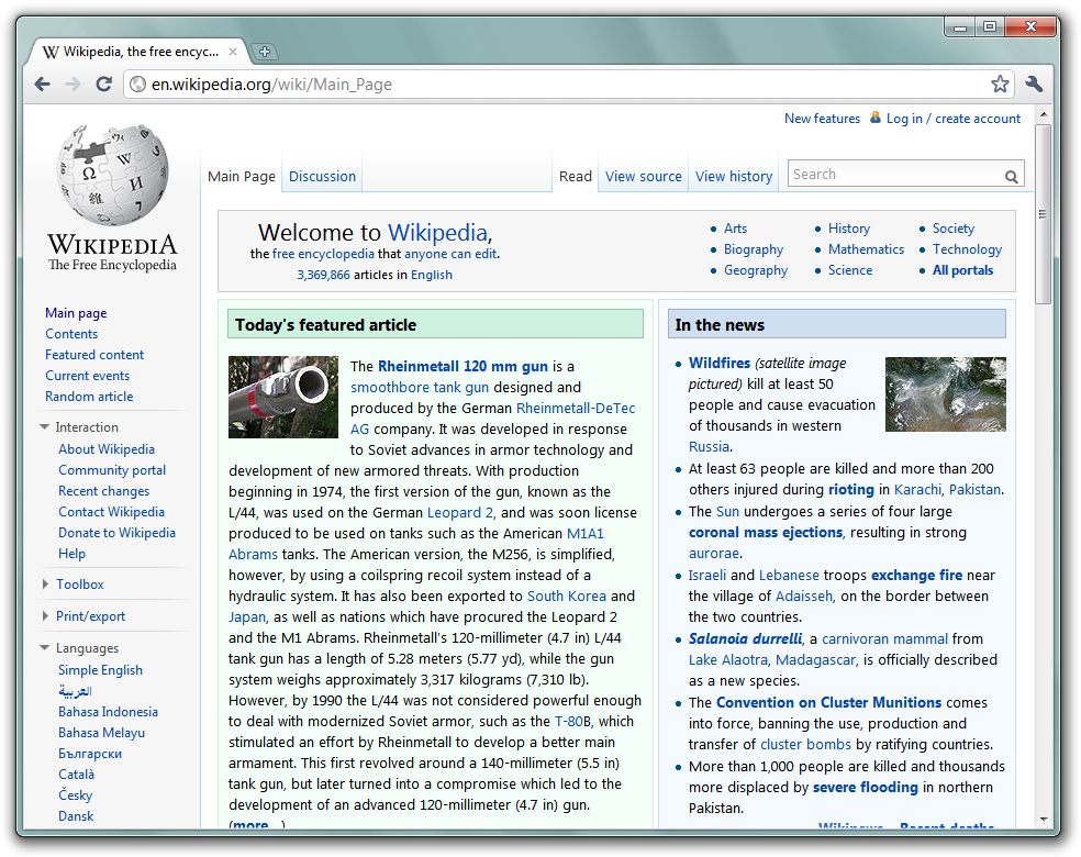 Giao diện trình duyệt Chrome trên máy tính
