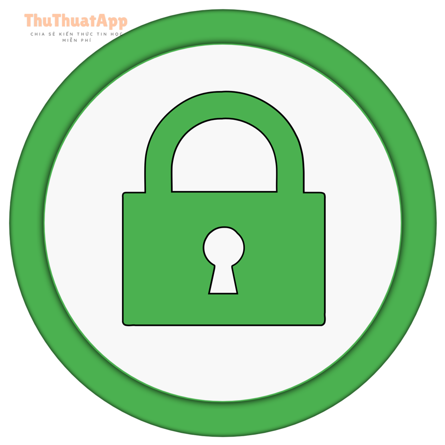 Biểu tượng khóa bảo mật