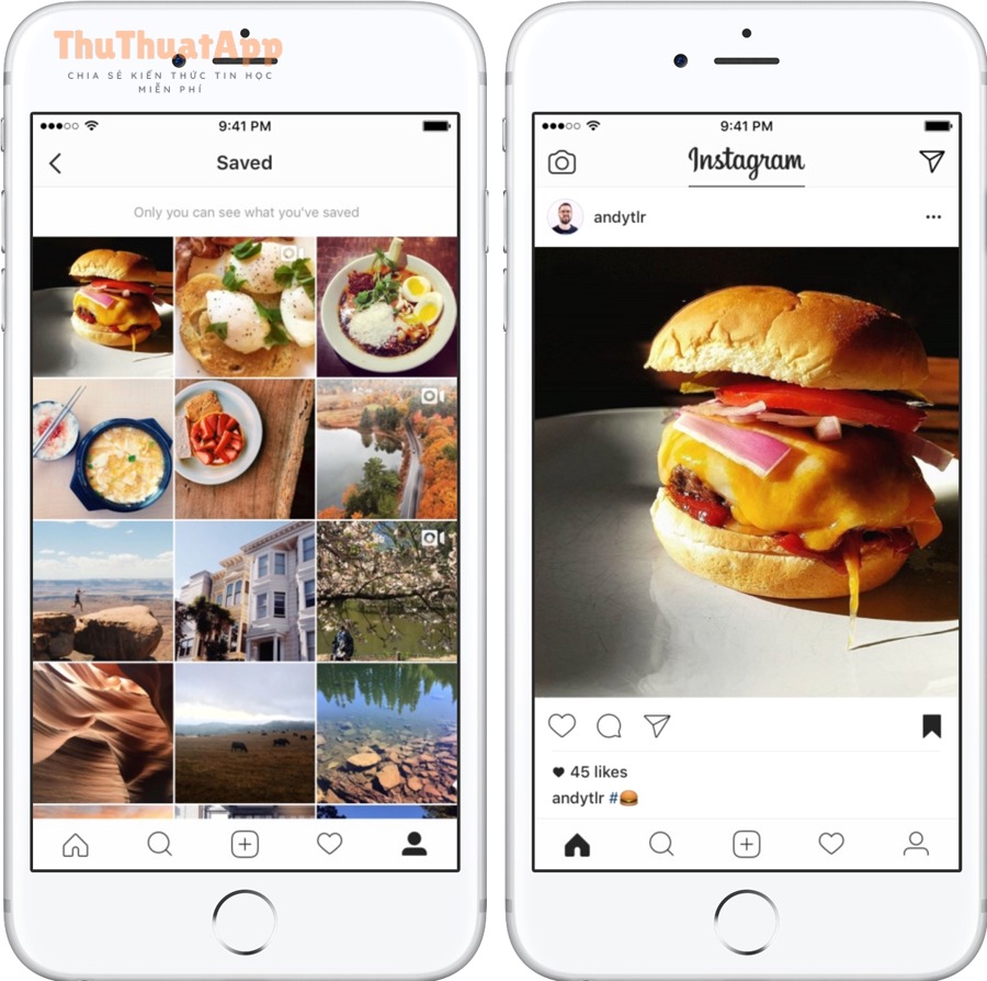 Cách lưu bài viết Instagram vào bộ sưu tập cho người mới (Save) 6 Instagram Saved Posts iPhone screenshot 001
