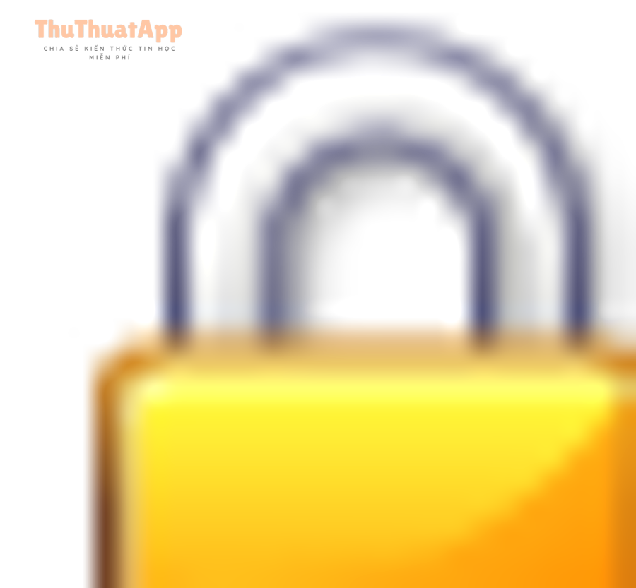 Biểu tượng khoá - quyền riêng tư