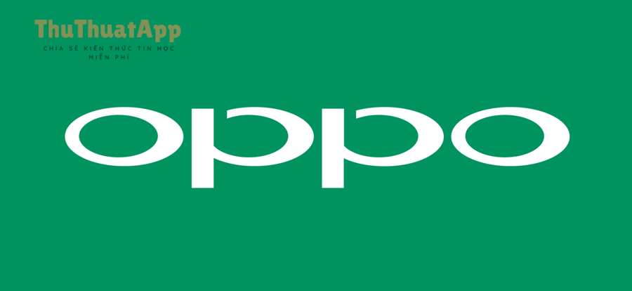 Logo OPPO - minh họa hướng dẫn trên ColorOS