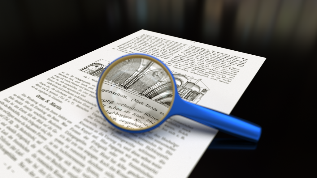 Cách tìm tin nhắn cũ trong nhóm Zalo nhanh: 10 mẹo “lọc phát ra ngay” cho điện thoại & máy tính 1 Magnifying glass with focus on paper