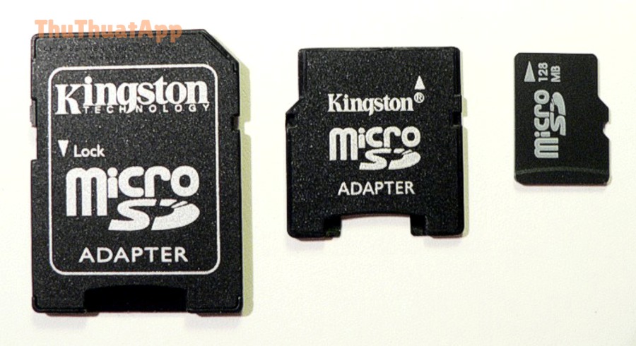 Thẻ microSD và adapter SD