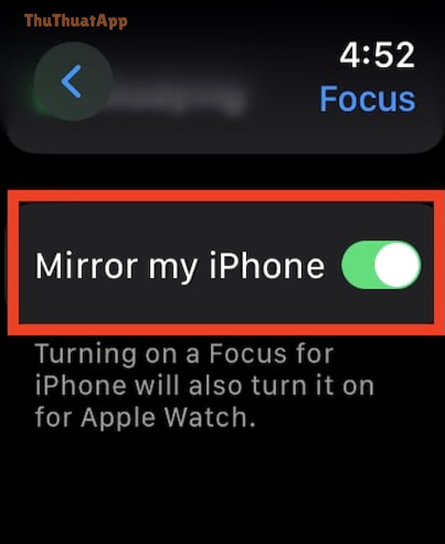 Tùy chọn đồng bộ Focus giữa thiết bị