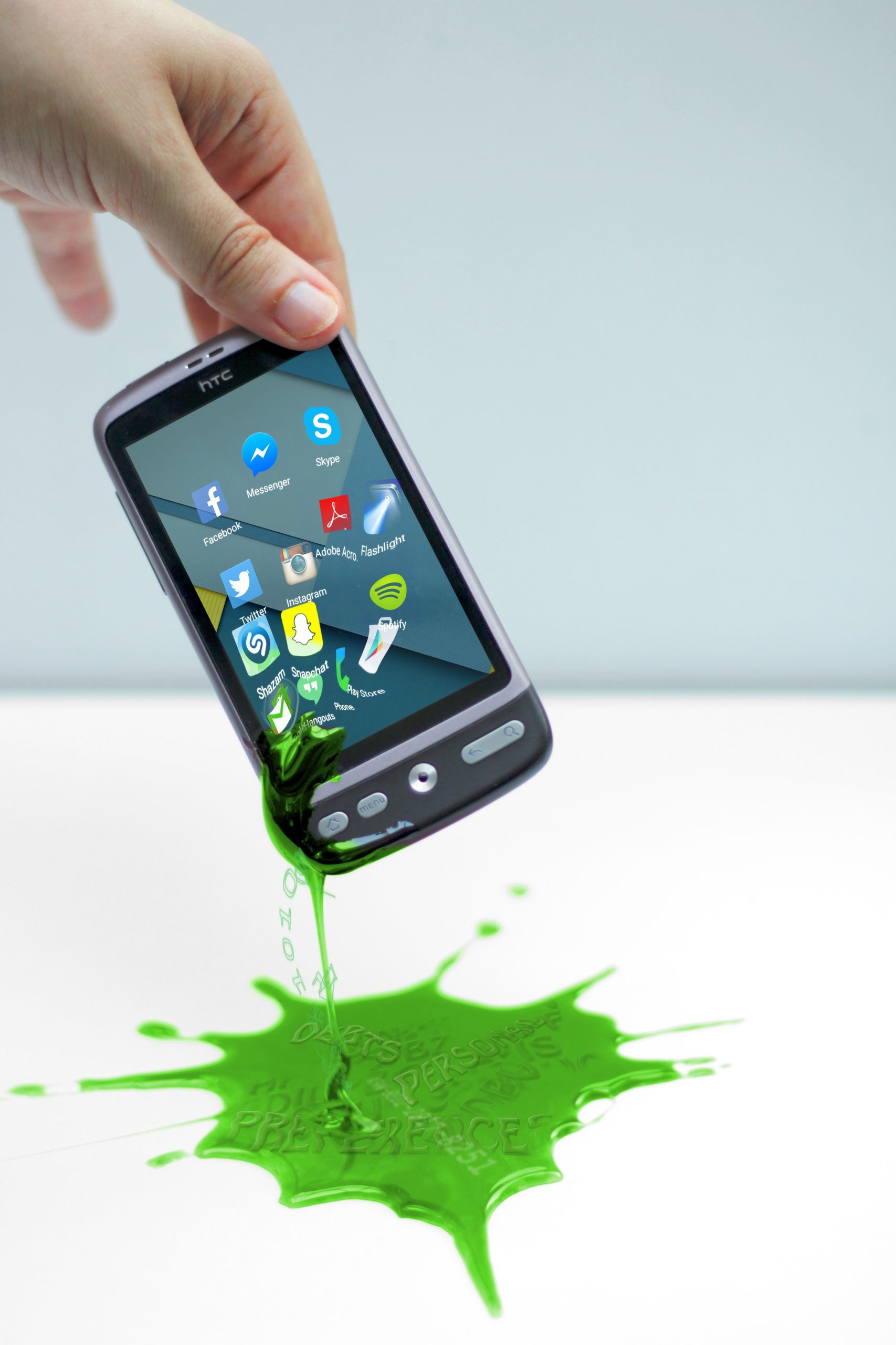 Hình minh hoạ quyền riêng tư trên điện thoại