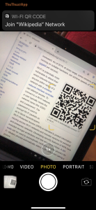 QR code Wi Fi mobile phone camera auto recognition 3