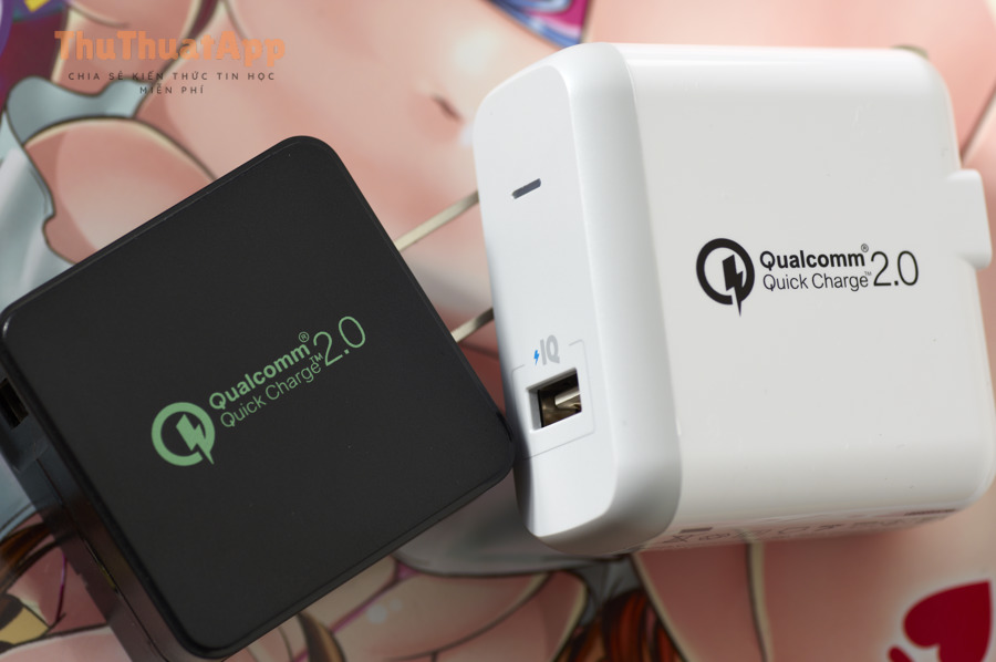 Ví dụ củ sạc hỗ trợ chuẩn Quick Charge