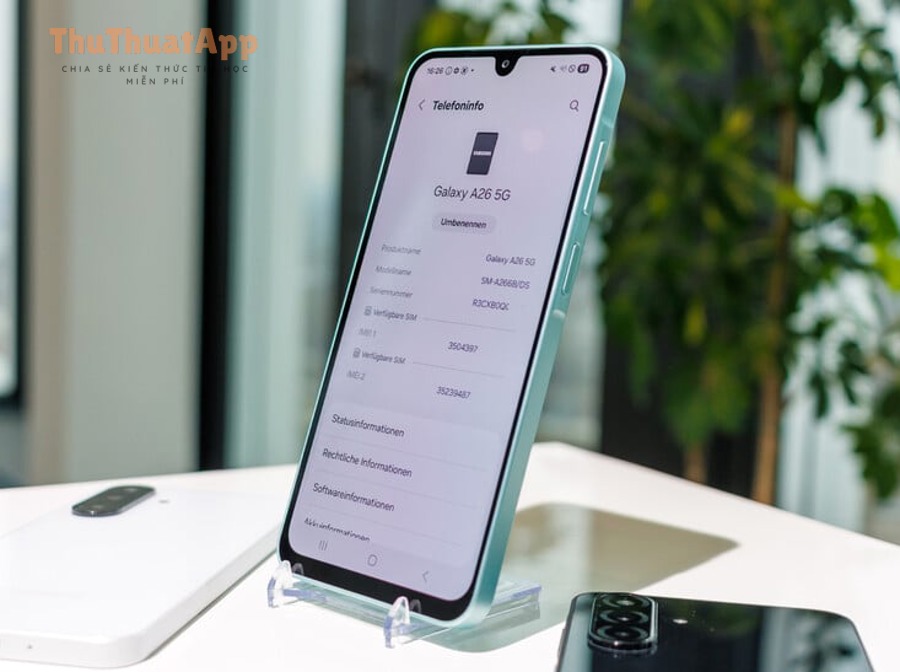 Màn hình cài đặt và biểu tượng kết nối