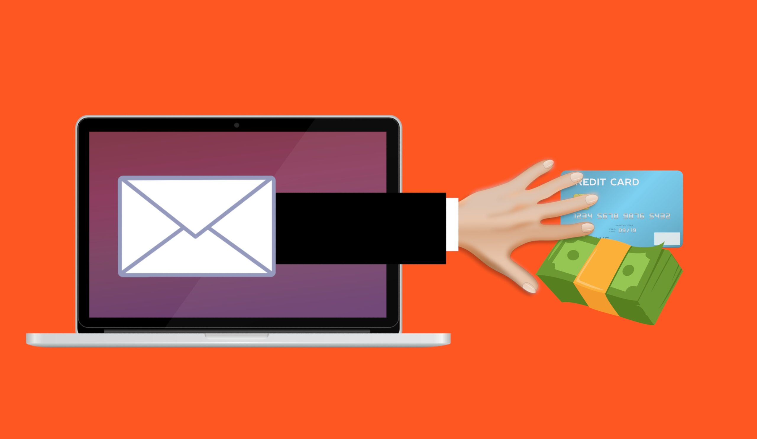 Minh họa rủi ro lừa đảo qua email và đánh cắp dữ liệu
