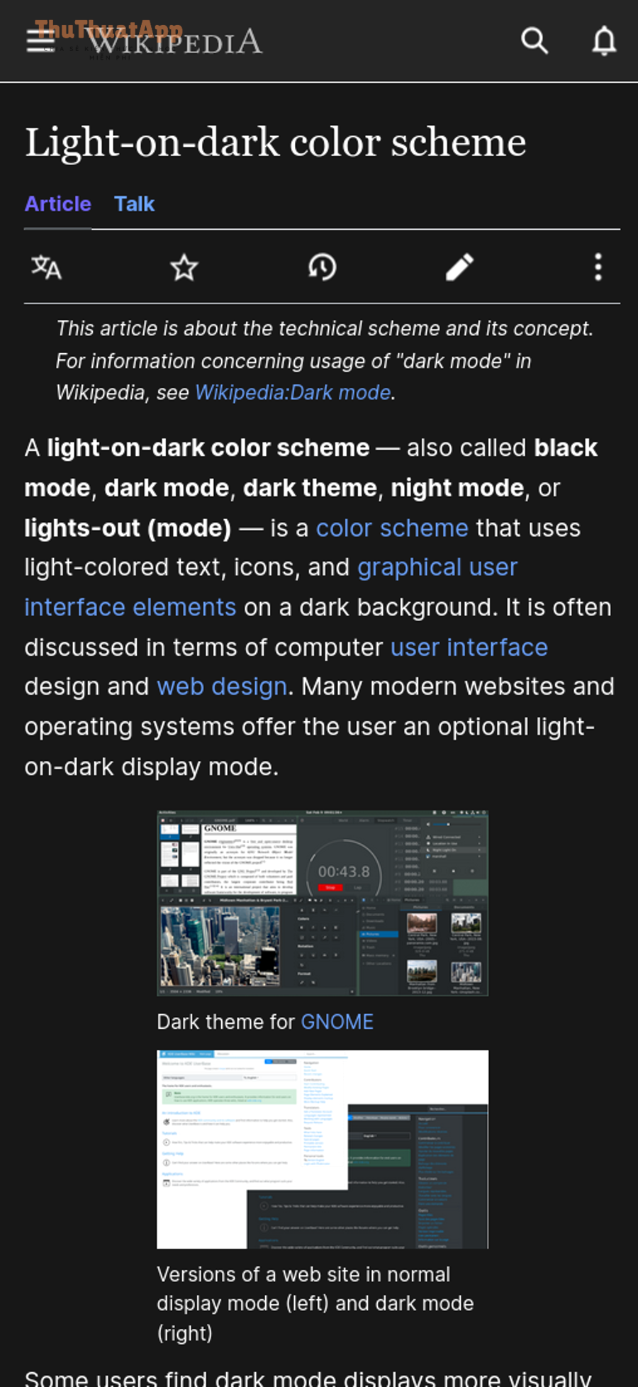 Cách bật chế độ tối (dark mode) Messenger: hướng dẫn nhanh trên iPhone, Android và máy tính 4 Minh họa giao diện tối trên thiết bị di động