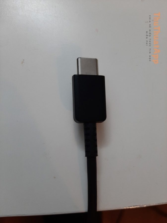 USB Type C rotated