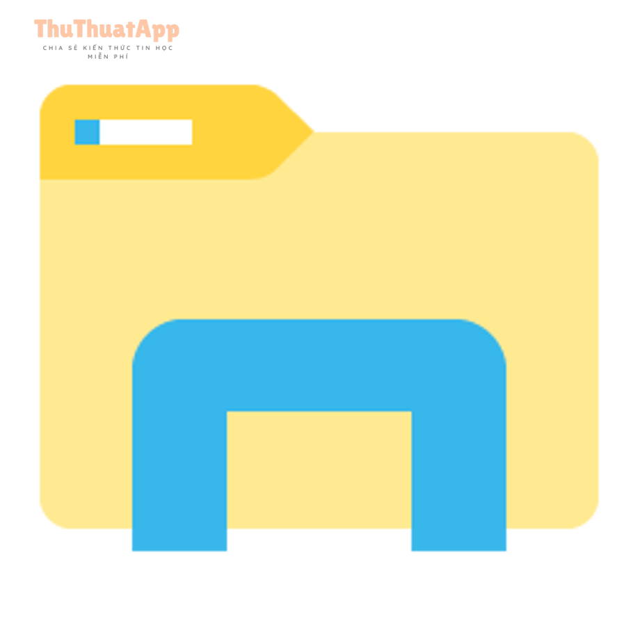 Biểu tượng File Explorer trên Windows để chép ảnh video từ Android