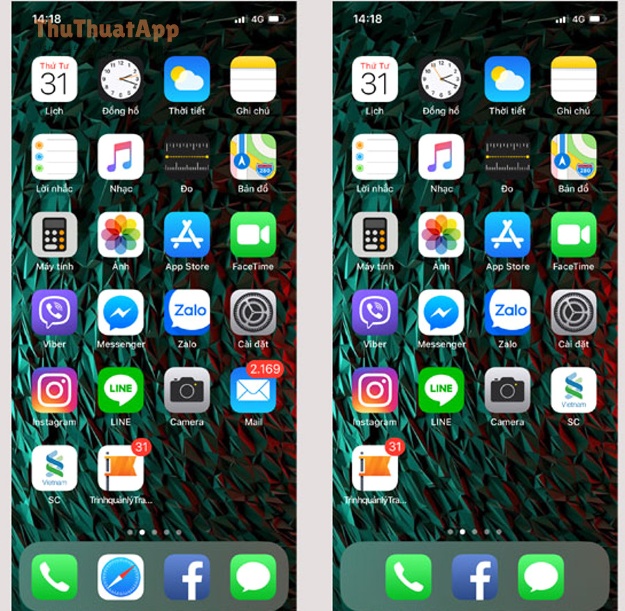 Đổi app bản đồ mặc định iPhone cho bạn: Apple Maps hay Google Maps 3 an ung dung mac dinh tren ios 12 5