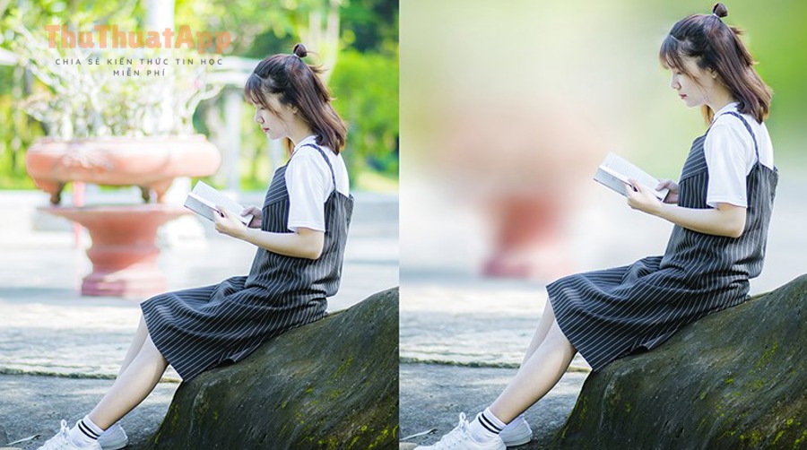 Cách xóa phông ảnh iPhone cho người mới, làm mờ nền 3 iPhone và thao tác chỉnh ảnh trong ứng dụng Photos