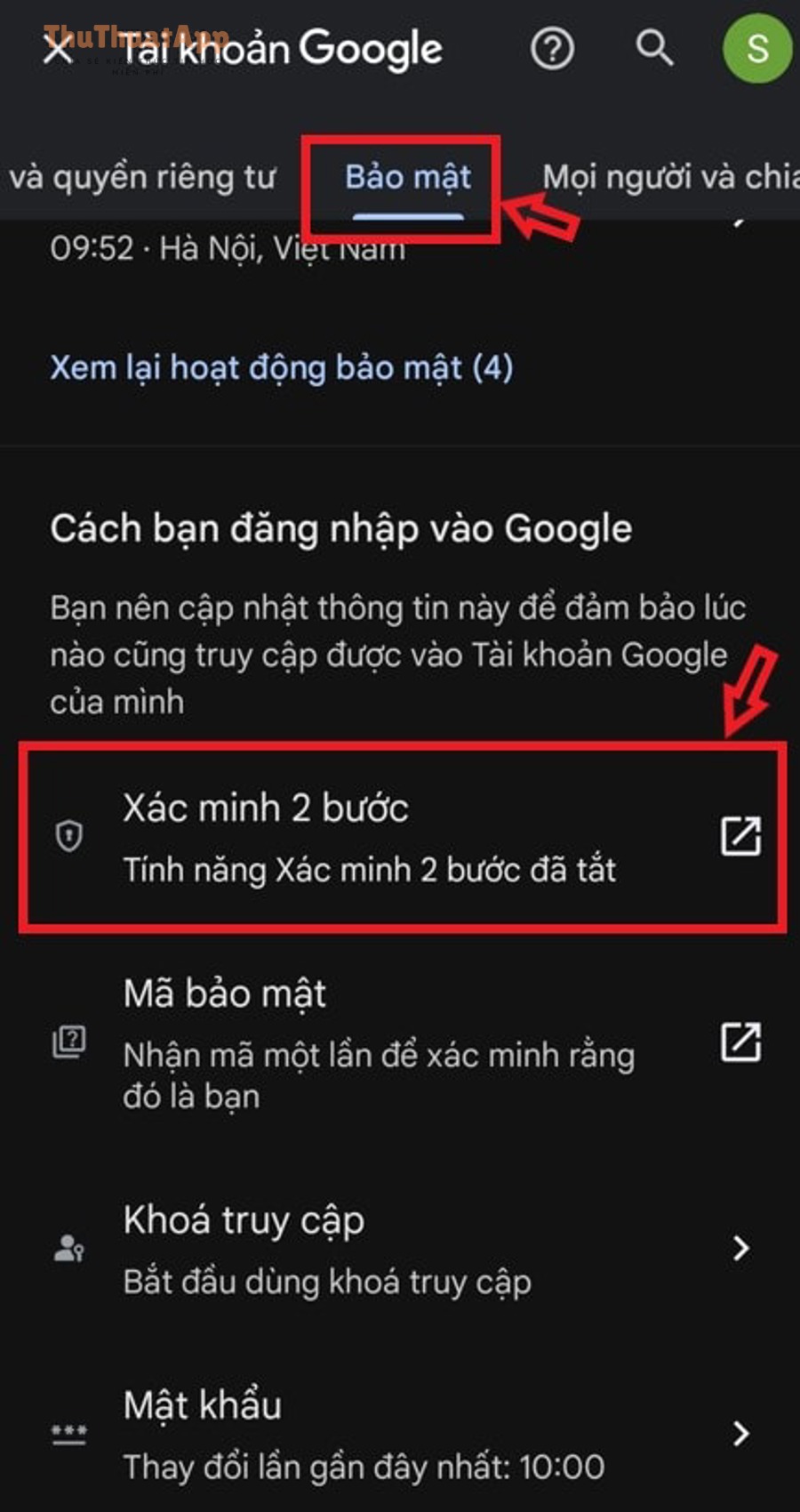 bao ve tai khoan voi mfa