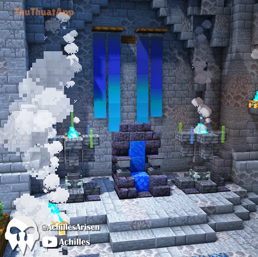 Cách ghim hoặc bỏ ghim bình luận YouTube cho chủ kênh 3 blue throne room from my youtube tutorial link in comments v0 crtcsmnt6s9b1