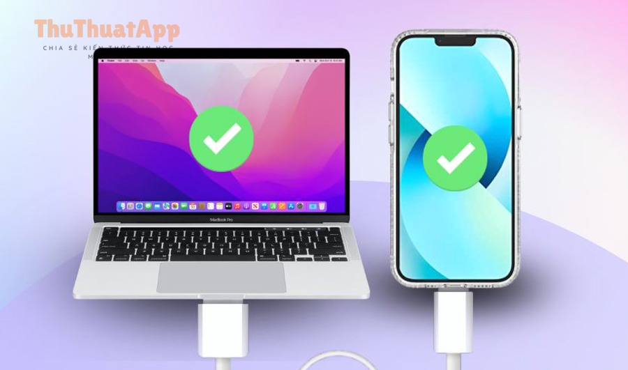 Hướng dẫn chép file iPhone sang Mac/PC: USB hay AirDrop 2 cach ket noi iphone voi may tinh