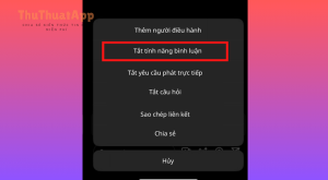cach tat binh luan livestream instagram 3