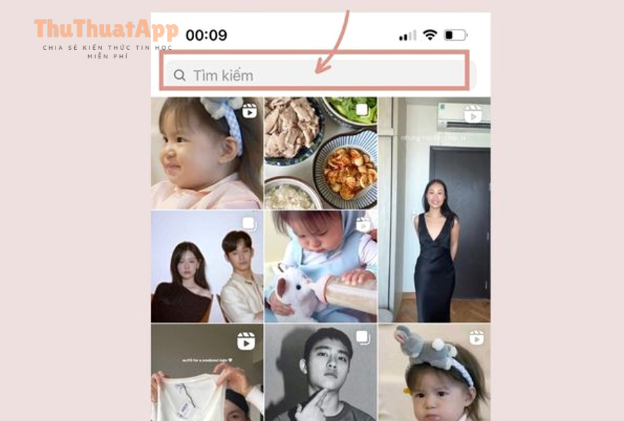 Cách xóa gợi ý tìm kiếm Instagram cho tài khoản, sạch lịch sử 2 Logo Instagram minh họa cho phần gợi ý tìm kiếm