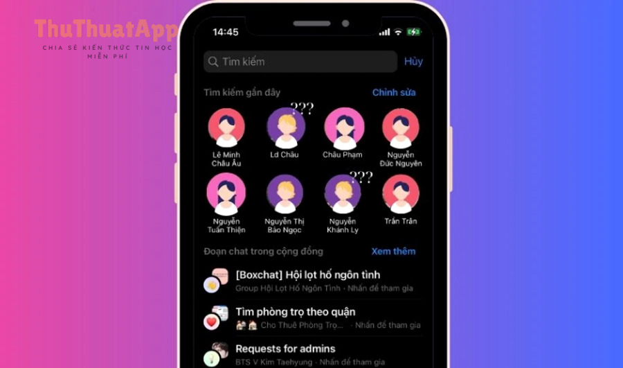 Cách xóa gợi ý tìm kiếm Instagram cho tài khoản, sạch lịch sử 3 Điện thoại minh họa thao tác xóa gợi ý tìm kiếm Instagram