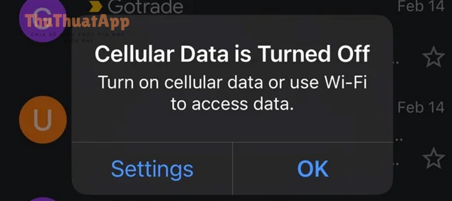 Chặn tắt thông báo quảng cáo Safari iPhone cho người mới: pop-up rác 3 cellular data off notifications randomly keeps on poping out v0