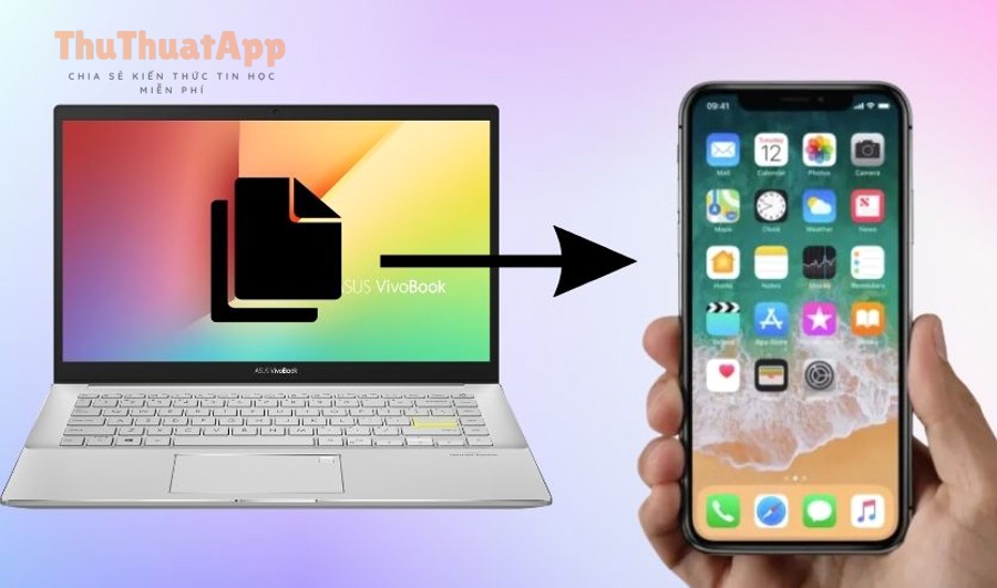 Hướng dẫn chép file iPhone sang Mac/PC: USB hay AirDrop 5 chuyen file tu may tinh sang iphone